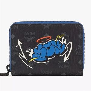 NWT MCM Graffiti Wallet